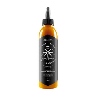 Heartbeat Caribbean Style Mango Habanero Hot Sauce 6 oz. - The Pepper Pantry (Formerly Marie Sharp's)